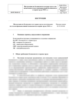 Инструкция по охране труда для начальника отдела промышленной безопасности и охраны труда — изображение 4