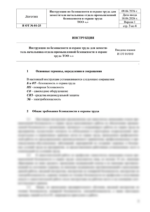Инструкция по охране труда для заместителя начальника отдела промышленной безопасности и охраны труда — изображение 4