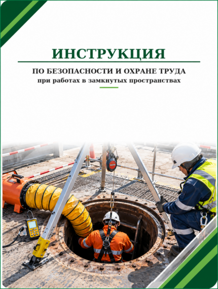 Инструкция по охране труда при работах в замкнутых пространствах