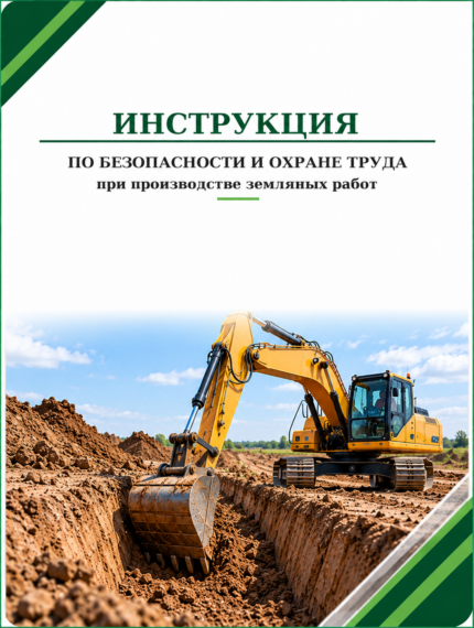 Инструкция по охране труда при производстве земляных работ